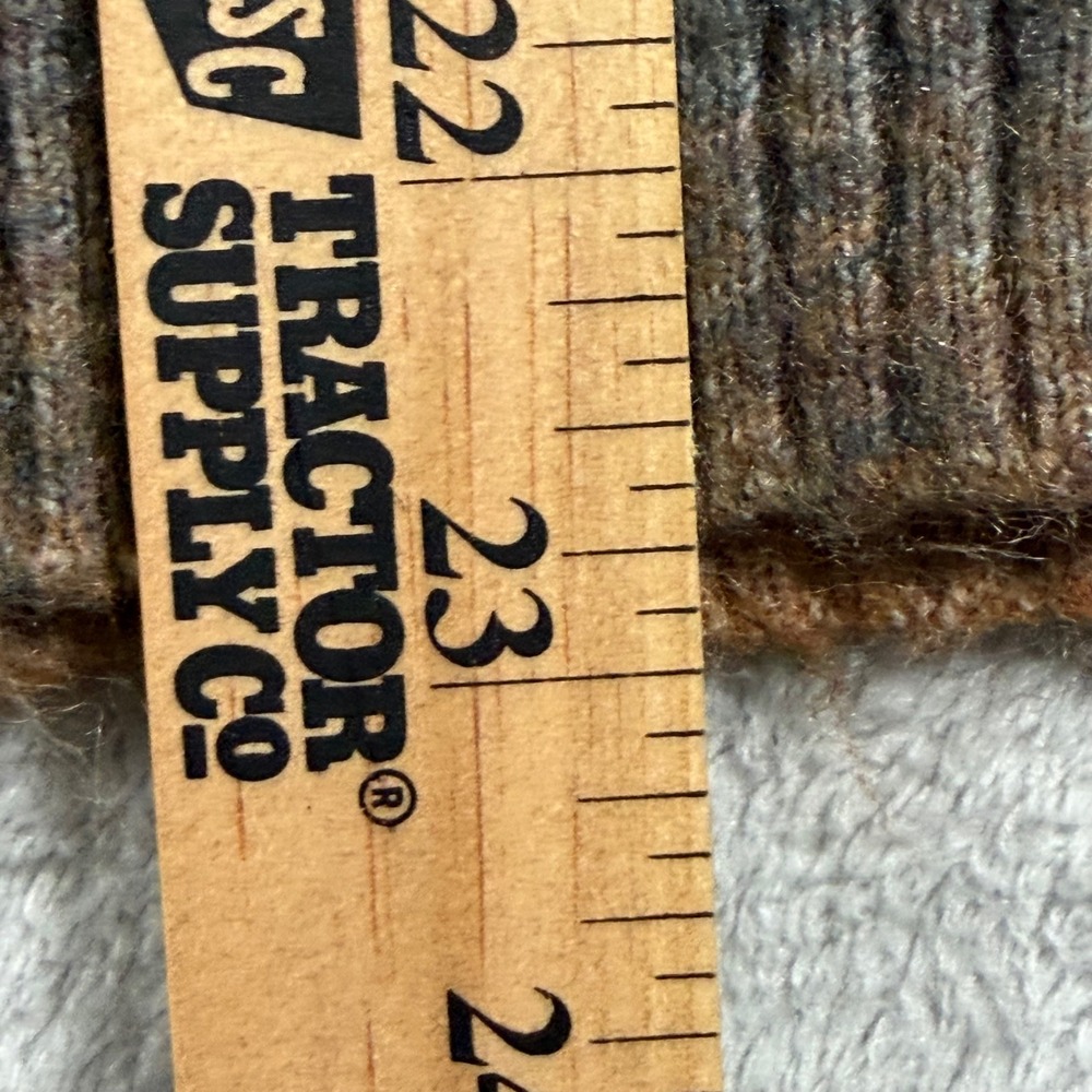 Old Navy Sweater Women XS Purple Orange Ombre Go-Recycled Wool Blend Crew Neck - Picture 6 of 12
